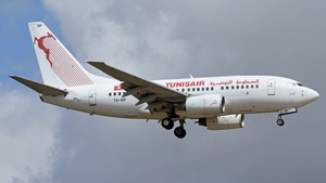 Photo of TS-IOP - Boeing 737-6H3 operated by Tunisair