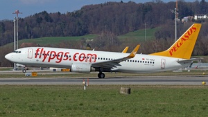 Photo of TC-AAJ - Boeing 737-82R operated by Pegasus Airlines