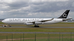 Photo of D-AIGW - Airbus A340-313 operated by Lufthansa CityLine