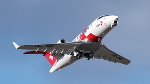 Photo of HB-JWC - Bombardier Challenger 650 operated by Rega Swiss Air-Rescue