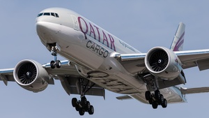 Photo of A7-BTD - Boeing 777-F operated by Qatar Airways Cargo