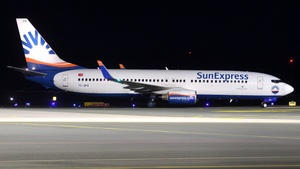 Photo of TC-SPA - Boeing 737-8HX operated by SunExpress