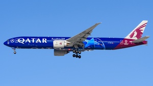 Photo of A7-BED - Boeing 777-3DZ(ER) operated by Qatar Airways