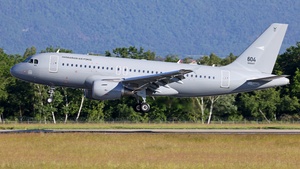 Photo of 604 - Airbus A319-112 operated by Hungarian Air Force