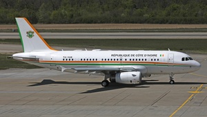 Photo of TU-VAS - Airbus A319-133(CJ) operated by Government of Ivory Coast