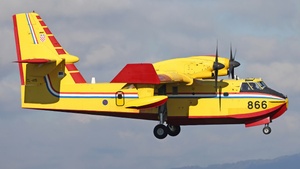 Photo of 866 - Canadair CL-415 Super Scooper operated by Croatian Air Force