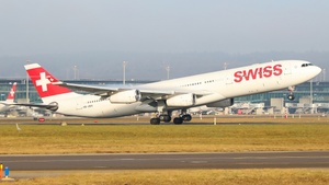Photo of HB-JMA - Airbus A340-313 operated by Swiss International Air Lines