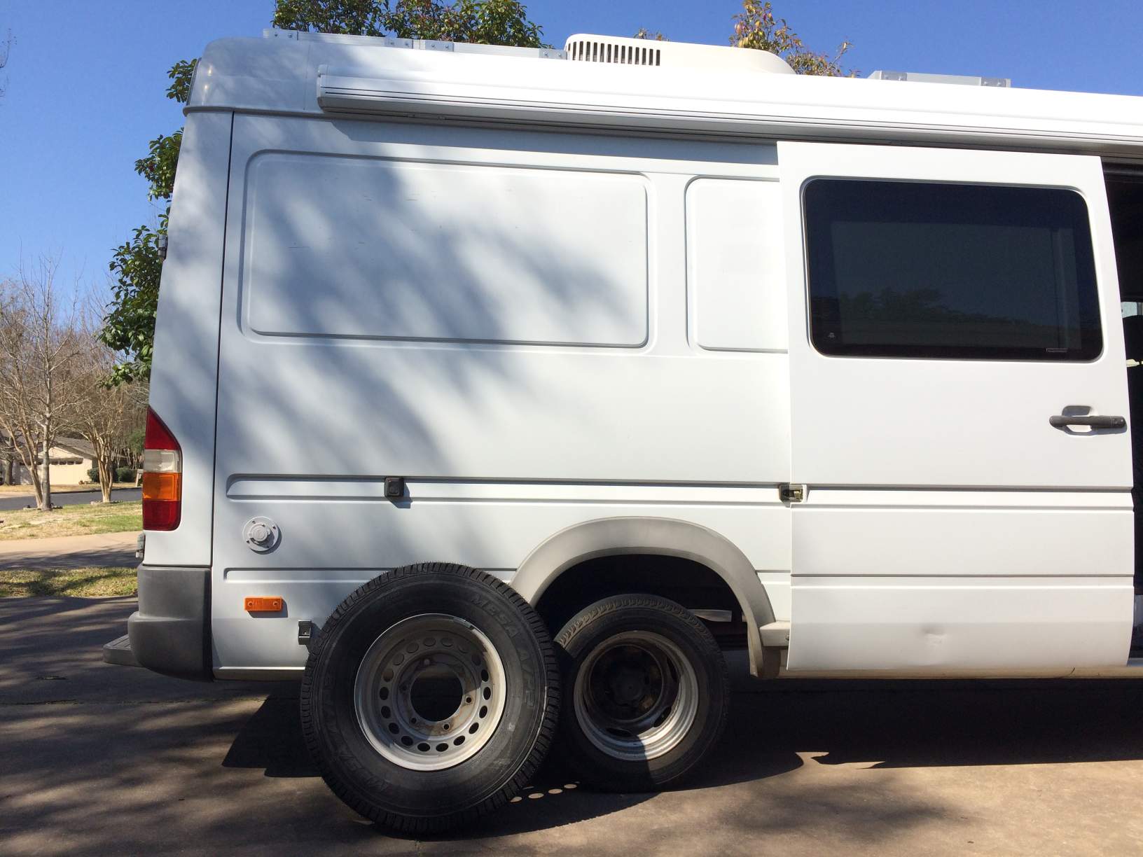 sprinter 4x4 max tire size