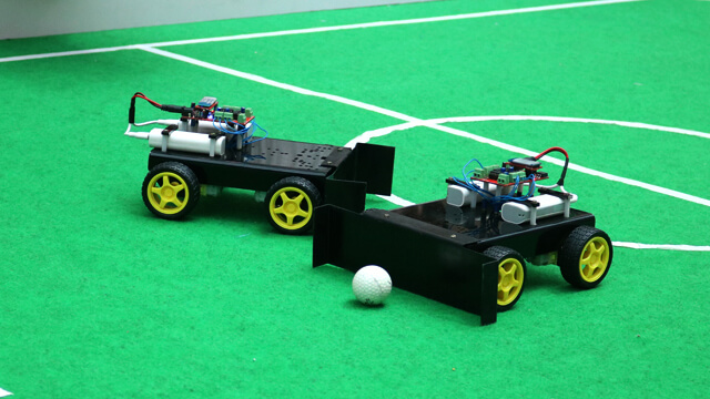 robot soccer bot design