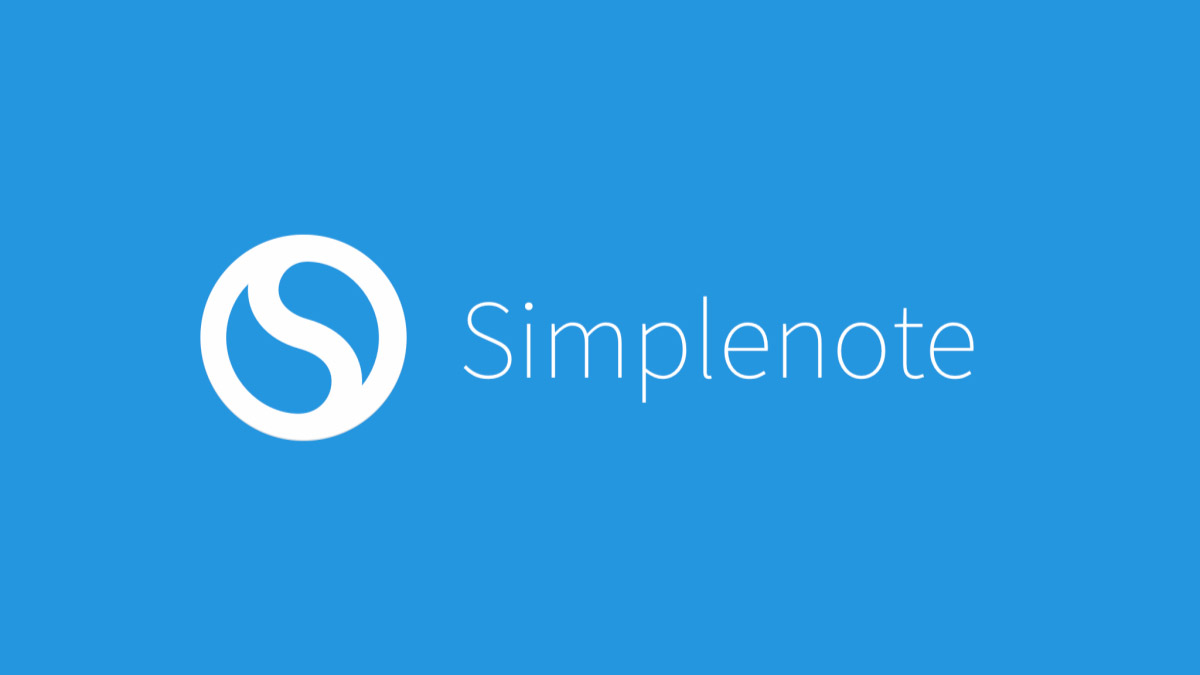 simplenote login