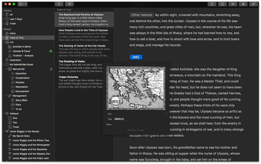 scrivener vs ulysses