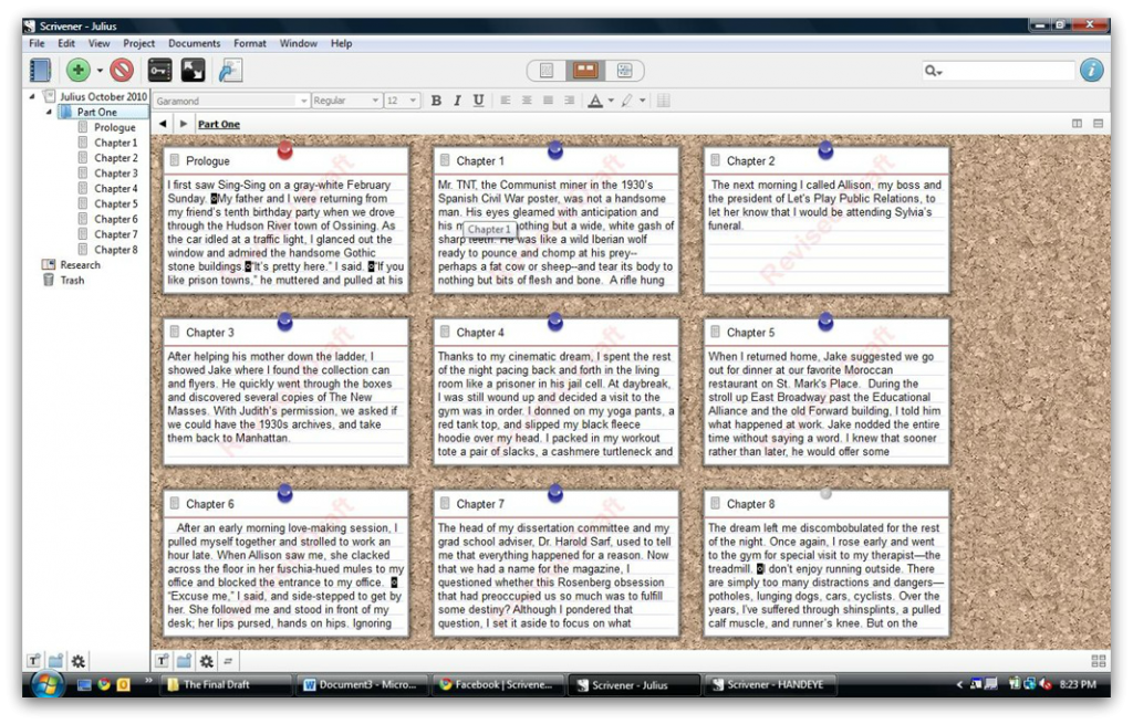 novel writing software for chromebook