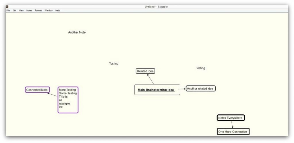 scapple writing tool