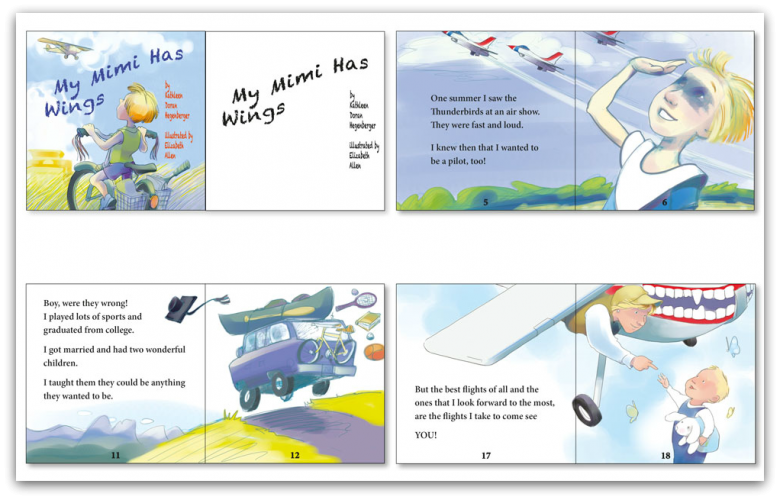 childrens book template