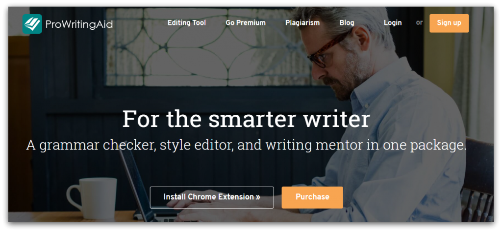 prowritingaid homepage screenshot 