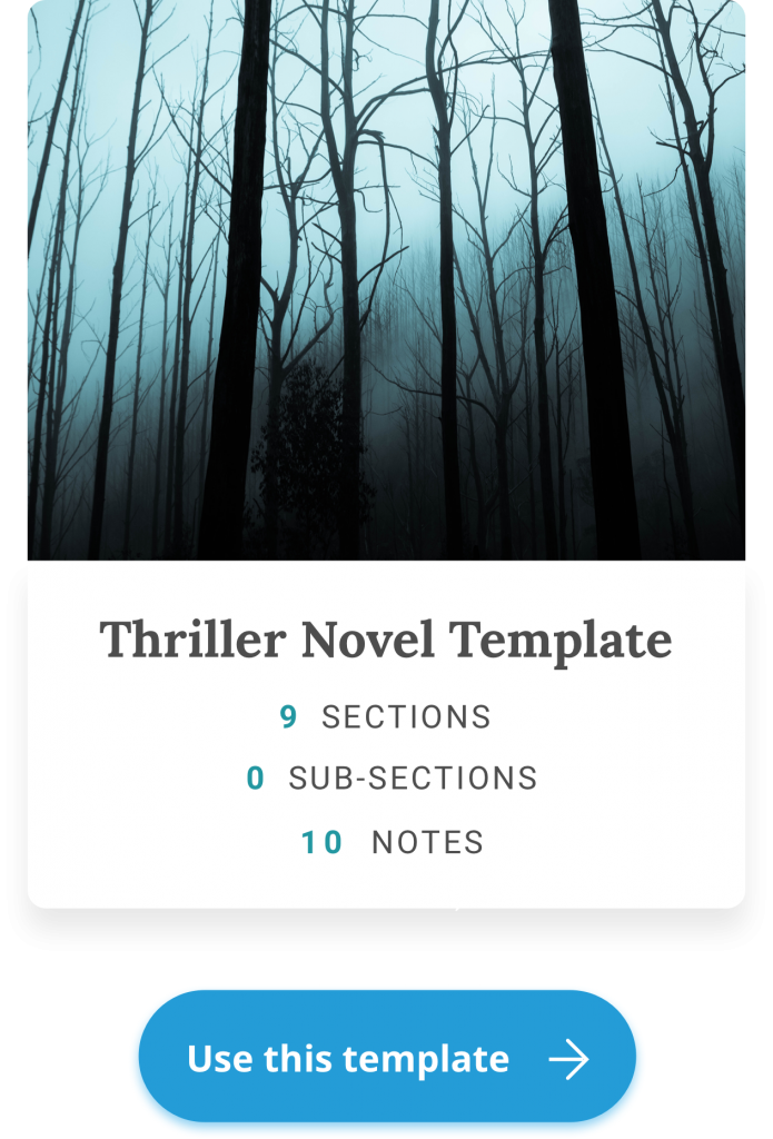 writing a thriller novel