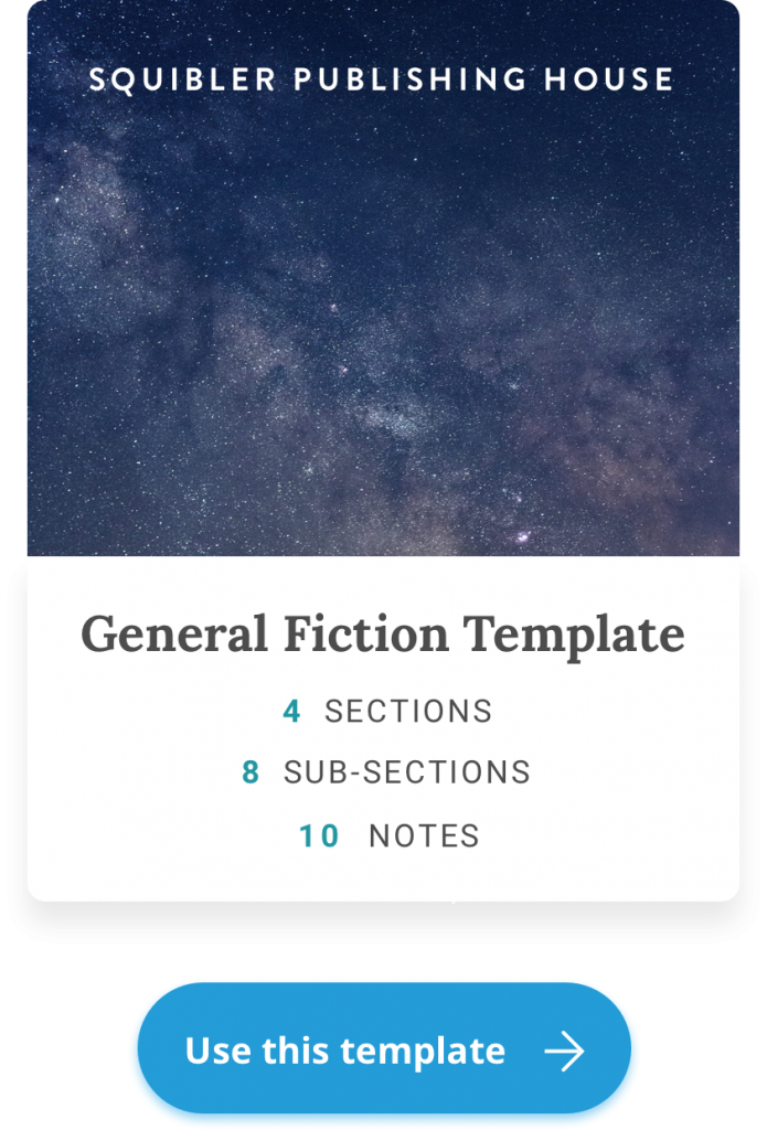 General Fiction Template