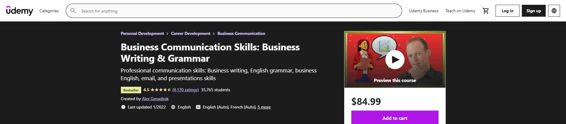 Business Communication Skills Course Udemy