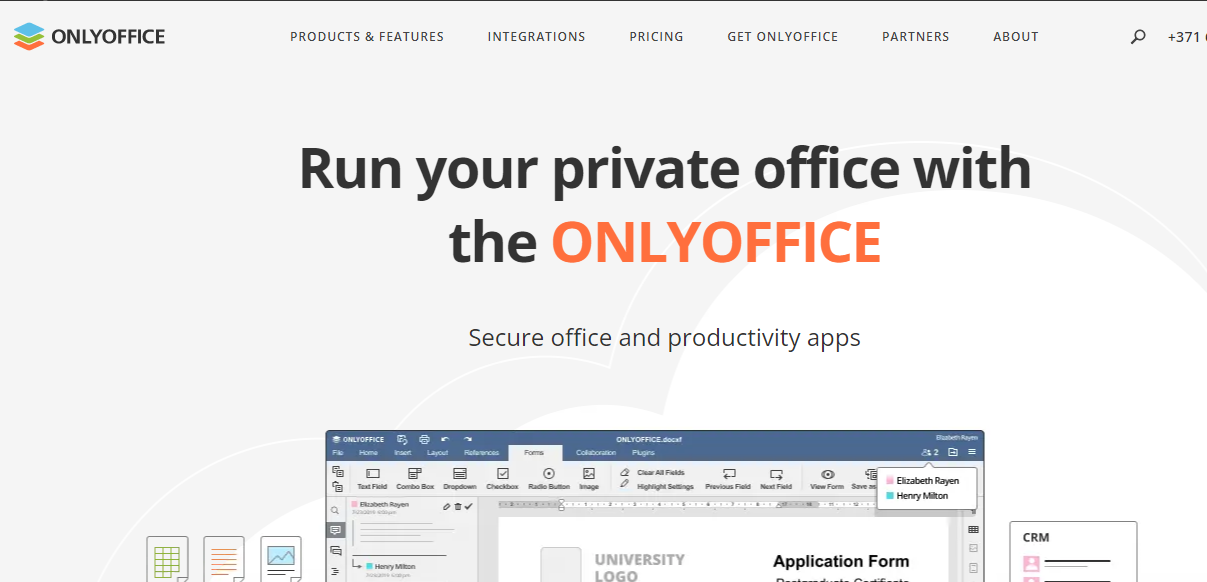 Onlyoffice Workspace