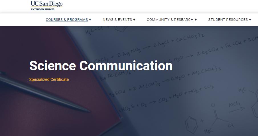 UCSD Science Communication