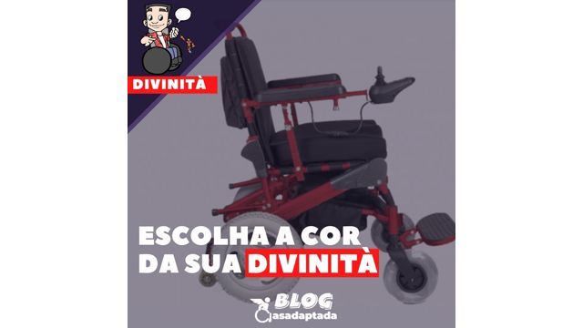 Agora você pode contratar opcionalmente um serviço de personalização de cores na Divinità!
⠀
@cadeiraderodasdivinita
⠀
📞 Para mais informações entre em contato com os consultores pelo WhatsApp: 11 970973613.
⠀
📲 Acesse o site para conhecer melhor a Divinità: www.cadeiraderodasdivinita.com.br
⠀
Aproveite e use também nosso cupom CASADAPTADA300OFF
E tenha R$ 300,00 de desconto na sua Divinità
⠀
É mobilidade que gera felicidade!
⠀
Cadeira de rodas Divinità, amor de primeira.
⠀
⠀
#CadeiradeRodasDivinità
#KitCrossDivinità
#CadeiradeRodas
#CadeiradeRodasMotorizada
#Divinità
#GreenMobilidade
#GreenInnovation
#CadeiradeRodasLeve
#cadeiraderodasdivinita
⠀