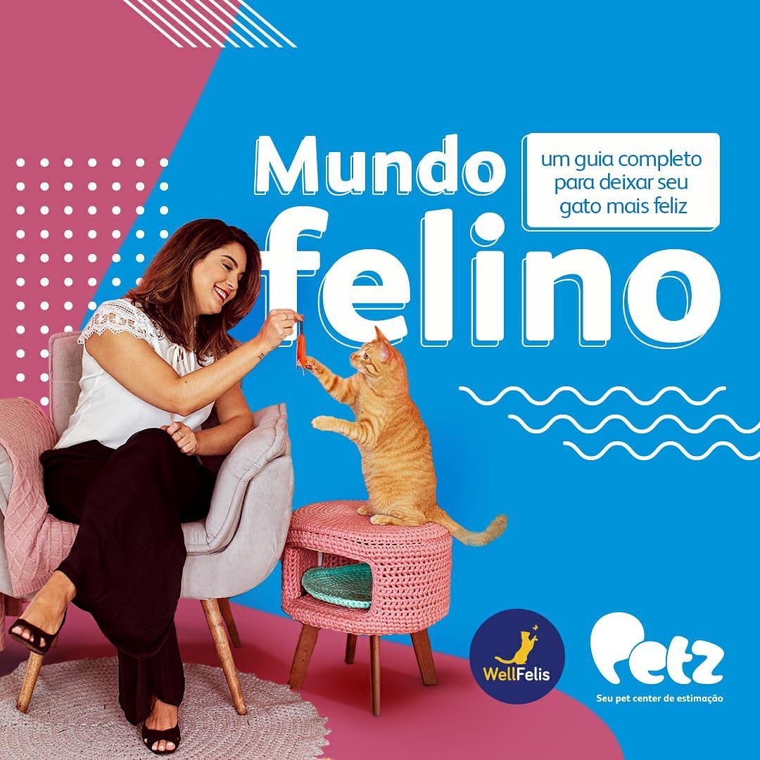 Se você adotou um gatinho ou ainda está planejando aumentar a família, corre para o Instagram da @petz e se inscreva no curso gratuito Mundo Felino: Um Guia Completo Para Deixar o Seu Gato Mais Feliz, com a Dra. Juliana Damasceno, uma das maiores especialistas em comportamento felino no Brasil. 

Esse presente é para celebrar o Dia Mundial do Gato e, principalmente, para te ajudar a criar o ambiente mais feliz e saudável possível para o seu bichano. Eles merecem <3 

#petz #cmiadoselatidos #catsofinstagram #gatos #gatosdoinstagram #gatosfofos #gatoslindos