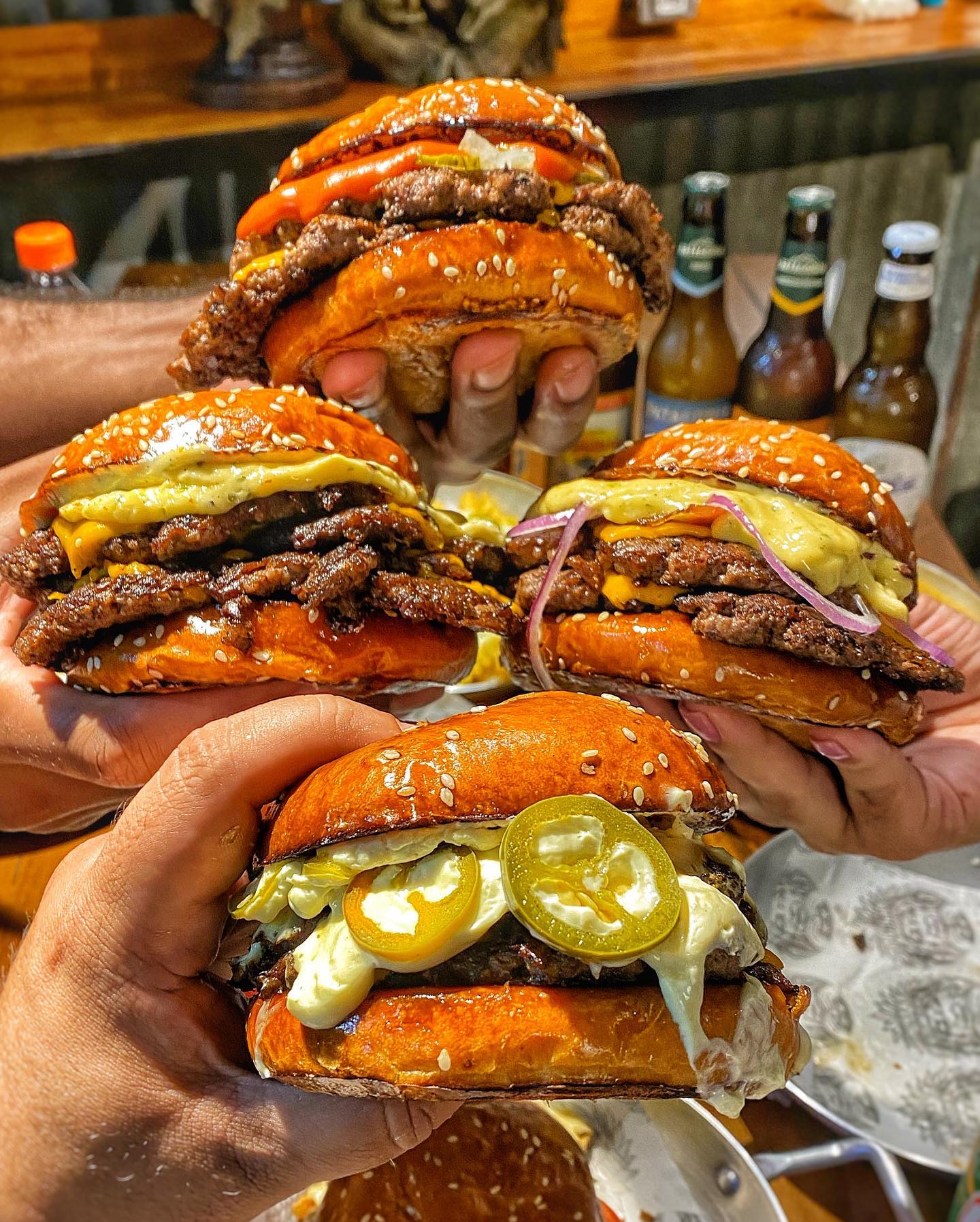 RODÍZIO DE HAMBÚRGUER WAGYU COM CHOPP À VONTADE! 😱😋 Fomos