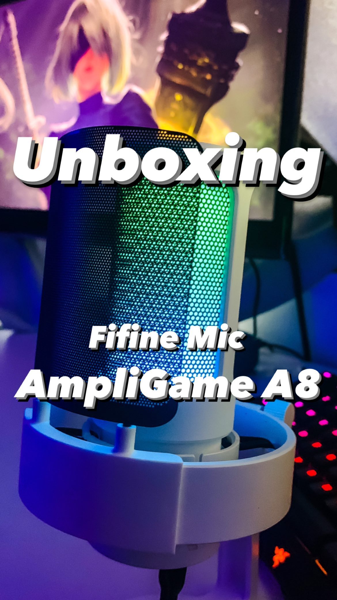 As you already know, I’m wanting to begin live streaming, bug that wouldn’t be possible without a great microphone, like fifine’s A8!!🎙️✨ @fifinemicrophone 

It’s design and quality are amazing! I couldn’t ask for a better one to interact with you on my lives ❤️🥰

-

Como vocês sabem estou querendo começar a fazer lives, e isso não seria possível sem um ótimo microfone como o A8 da fifine!!🎙️✨

Tanto design quanto qualidade são incríveis! Não poderia pedir um melhor para interagir nas lives com vcs 😍❤️ @fifinemicrophone