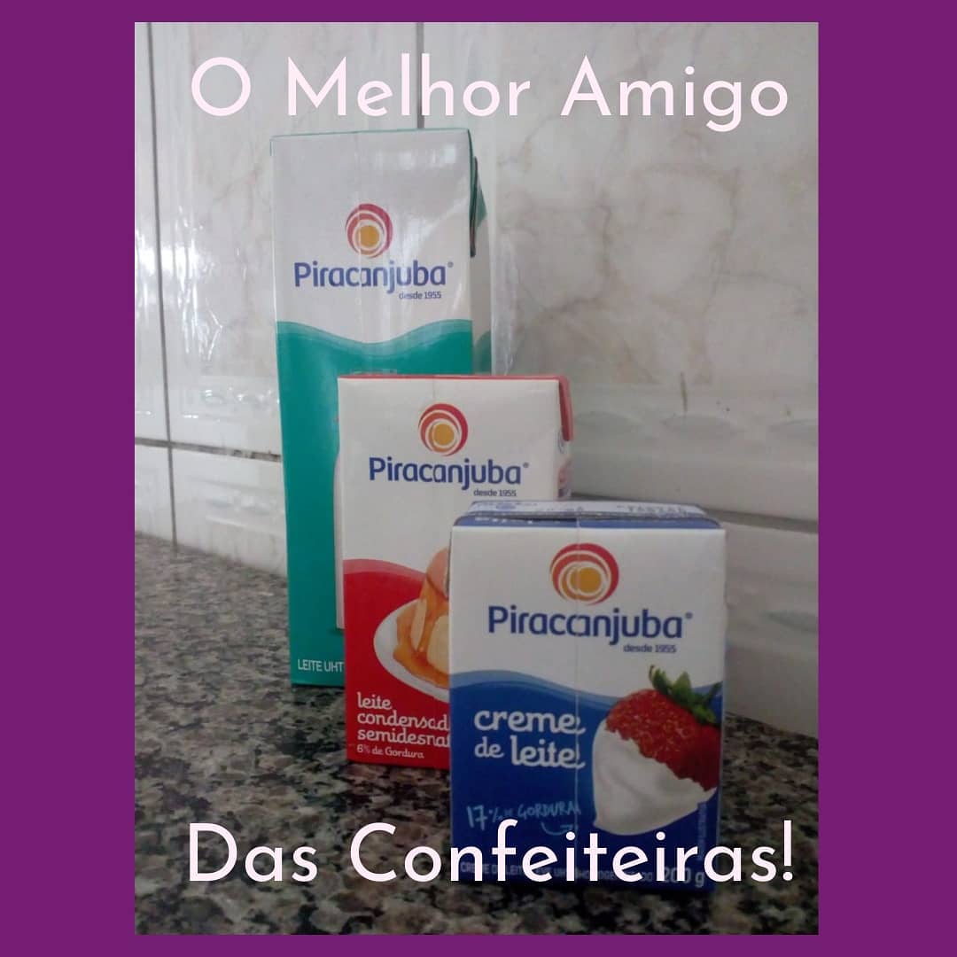 Adoro os excelentes produtos da @oficialpiracanjuba. Os recheios ficam mais cremosos e os doces chegam mais rápido no ponto!
___________________
Valéria Santos👩🏻‍🍳
🎂 Especialista em cakes
🧁 Doces Finos
🫕 Comidas e
🎁 Cestas Finas 

Agendamento e orçamentos pelo whatsapp, link direto na bio. 

#cakeboss 
#cakelovers 
#cakeartist 
#cakegram
#bolosdecorados 
#doces 
#docesgourmet
#leitecondensado
#leite
#cremedeleite
#piracanjuba