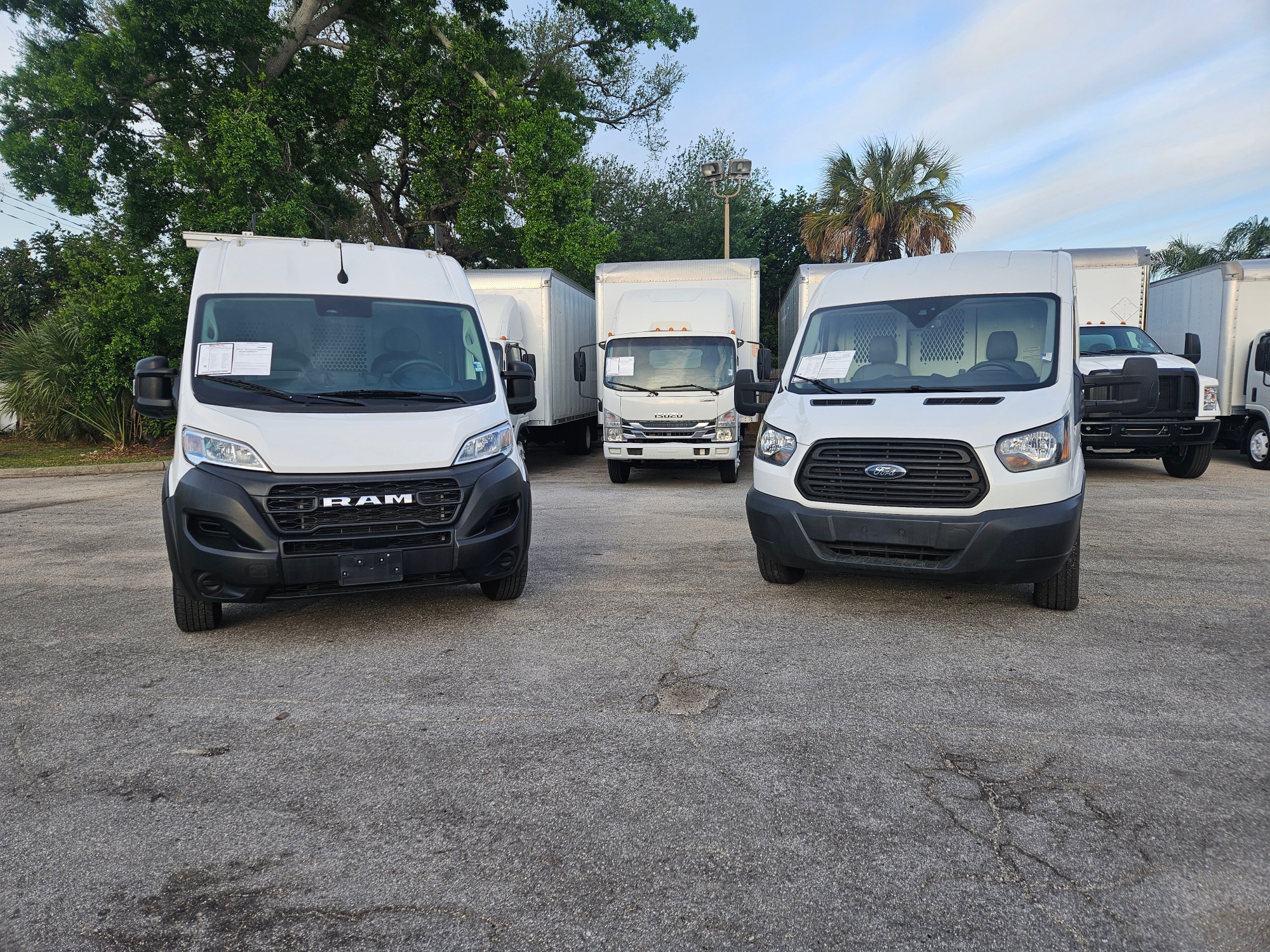 Comparing the Ford Transit and Ram ProMaster: Best High-Roof Vans for Florida Businesses