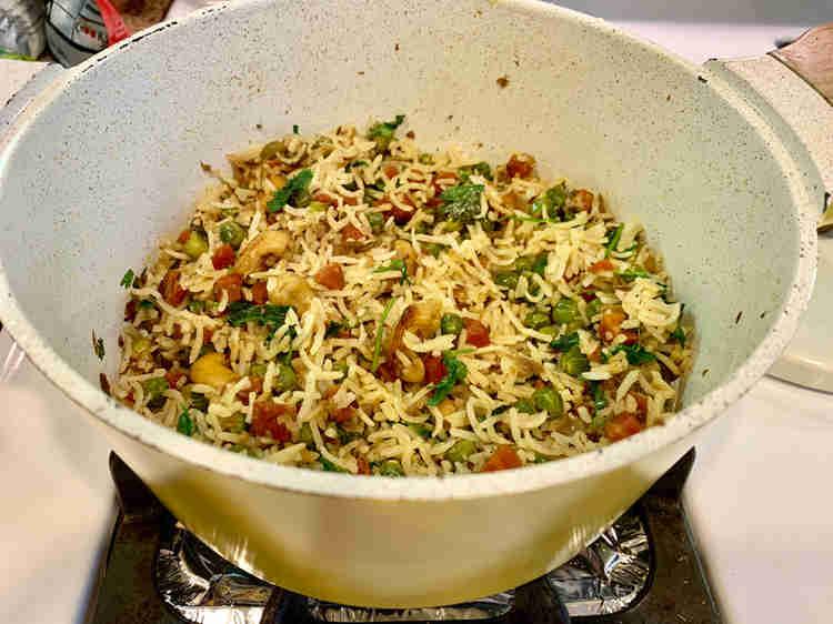 Vegetable Pilaf / pulao