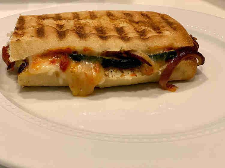 grilled vegetable panini