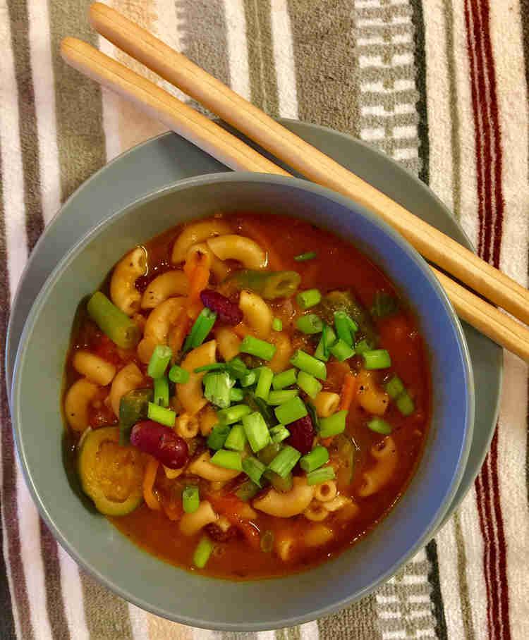 6 minute minestrone