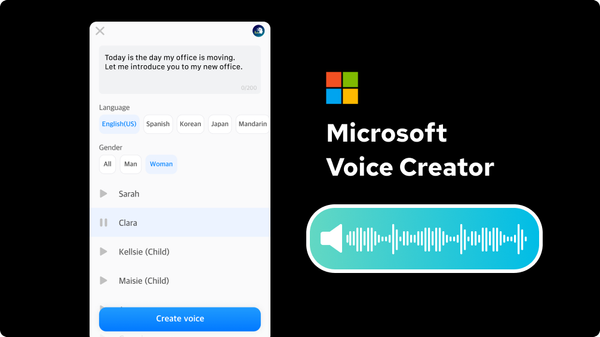 Voice Creator by Microsoft