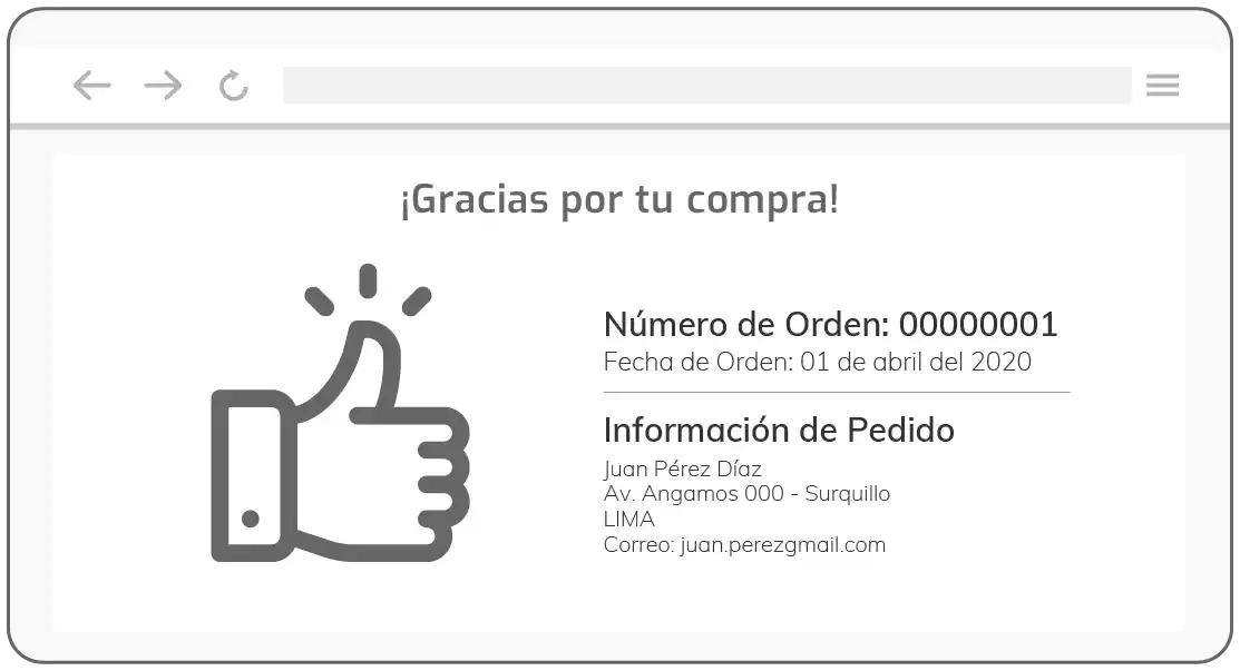 Finaliza tu compra