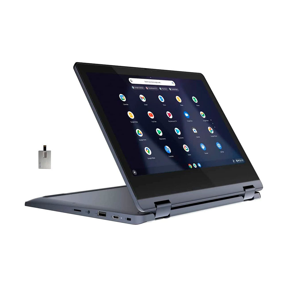 Chromebook Lenovo Flex 3 con pantalla táctil 2 en 1 de 11.6 pulgadas HD  para laptop de negocios y estudiantes