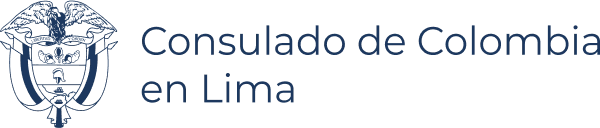 Logo Consulado de Colombia en Lima