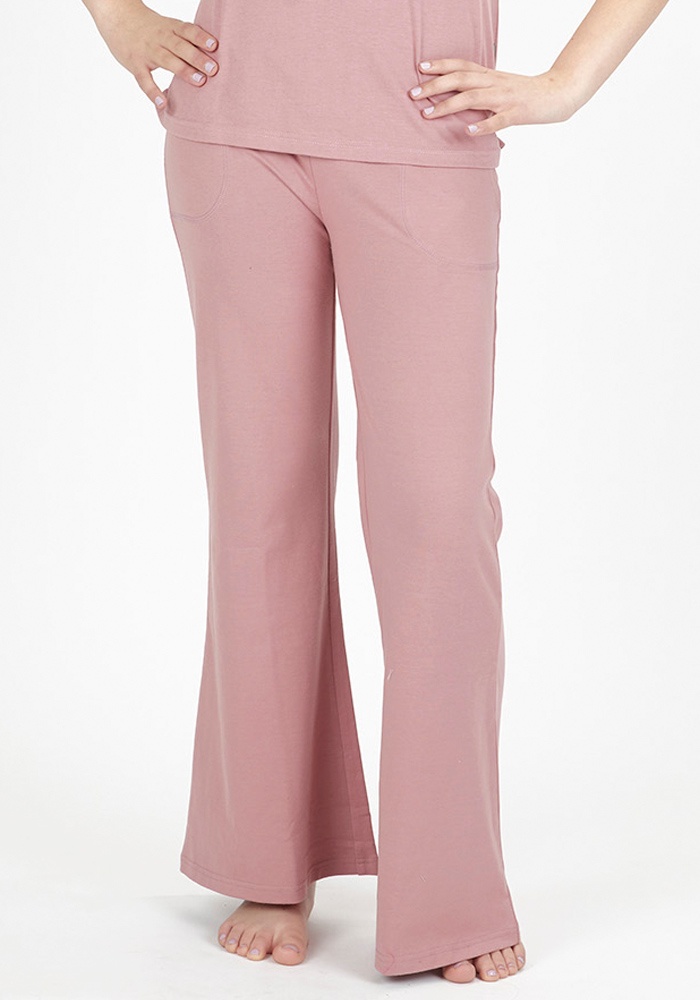 JUVENIL MUJER LEGGINS LARGO 5105 ALGODÓN ROSADO