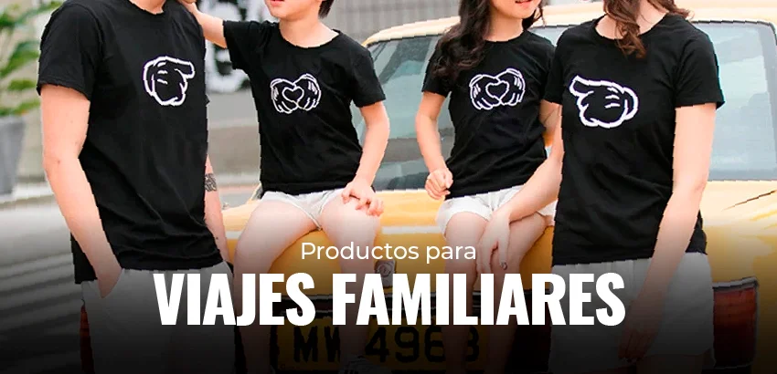 Productos para viajes familiares