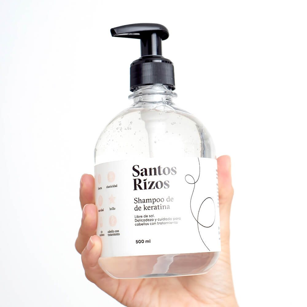 Shampoo de Keratina Sin Sal 500 ml