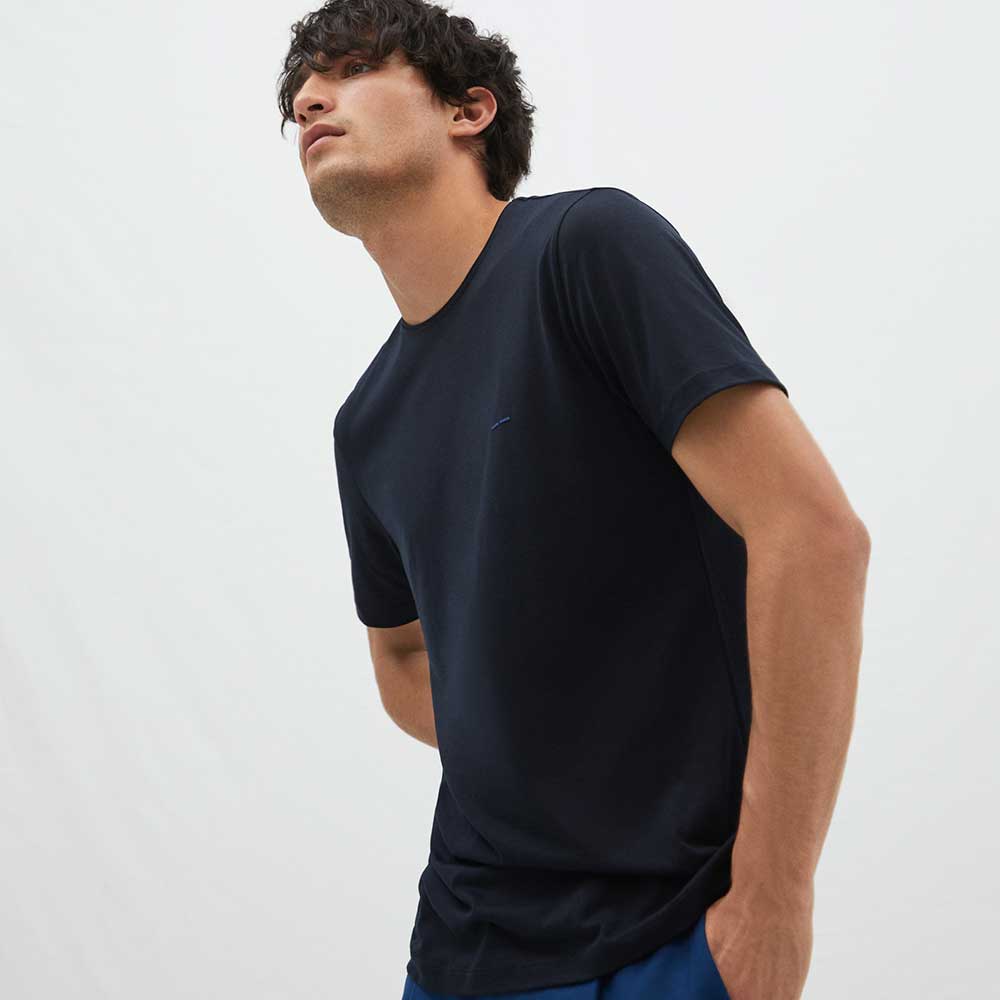 ADOLFO DOMINGUEZ<br/>Camiseta de hombre Adolfo Dominguez azul marino