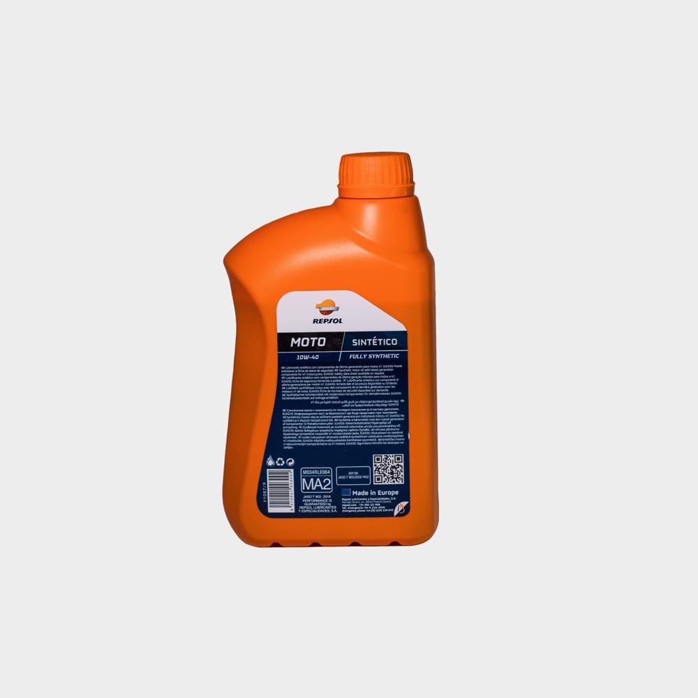 Aceite de motor 4T 10W40 Repsol Off Road 100% Synthesis 1L - Pieza de  motocicleta