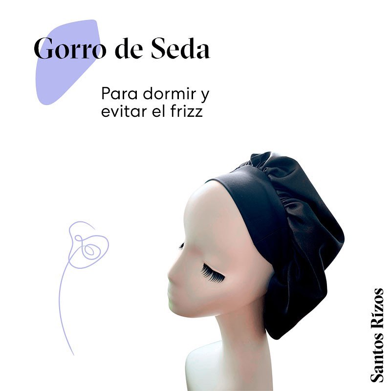 Gorro Seda Para Dormir