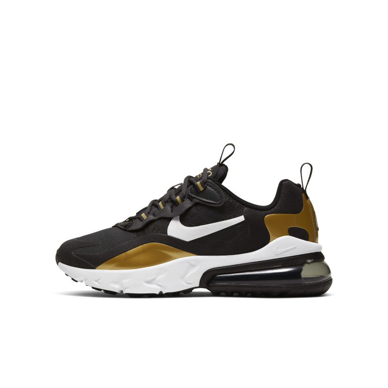 Nike 270 react shop black and gold