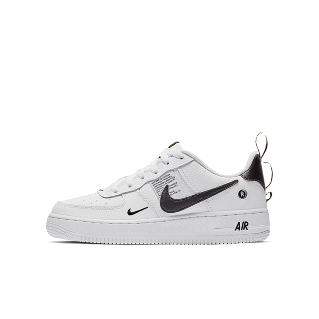 nike air force 1 lv8 utility black/white ar1708-001