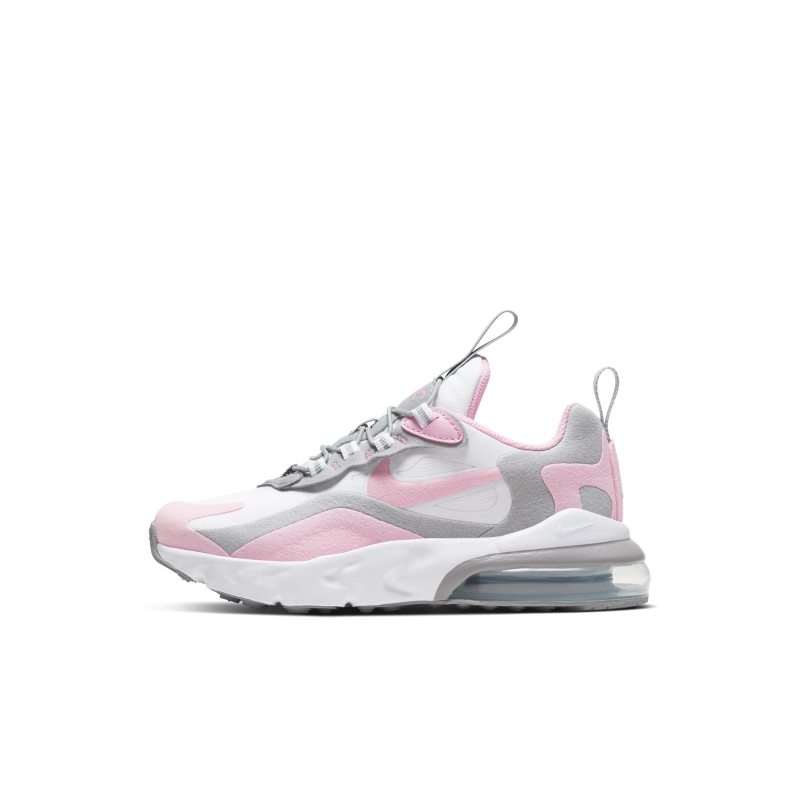 Nike Air Max 270 React RT PS White/Laser Blue-Wolf Grey-Black - BQ0102-106