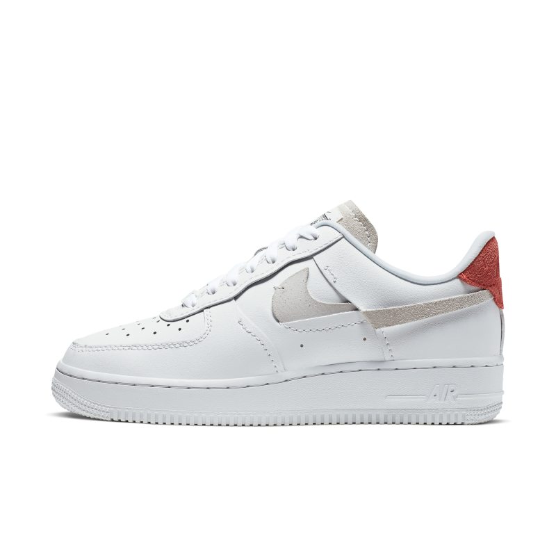 Nike Women's Air Force 1 '07 LX White/Chrome Yellow-Black - 898889