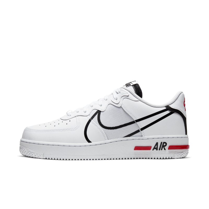 Nike air force 1 shop react black