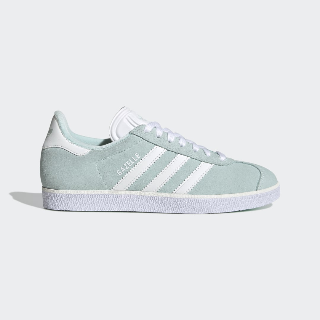 adidas gazelle light green