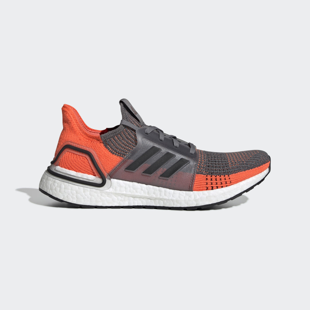 ultra boost orange and grey